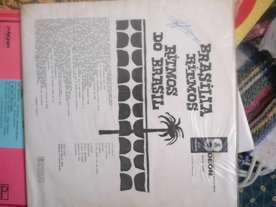 LP disco de vinil Ritmos do Brasil
