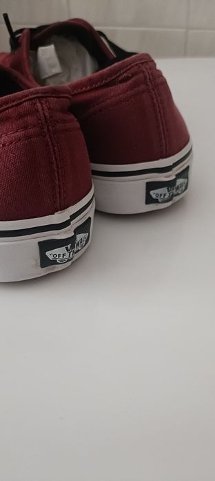 Vans bordeaux 40.5