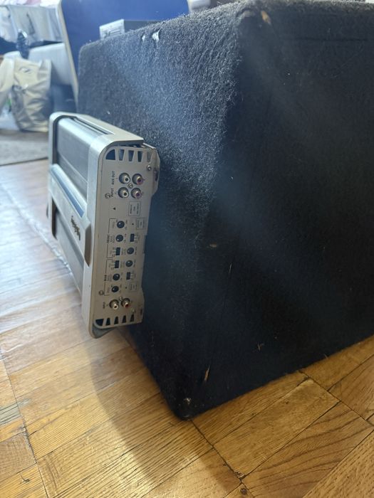 Сабвуфер JBL GT5-1204BR + усилитель Infinity REF 475A
