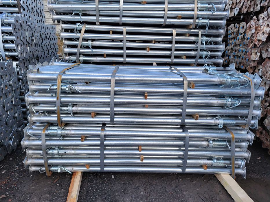 STEMPLE BUDOWLANE Sztyce Korony Doki Podpory Stropowe Płyta szalunkowa