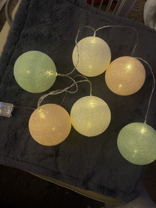 Luzes decorativas (bolas)