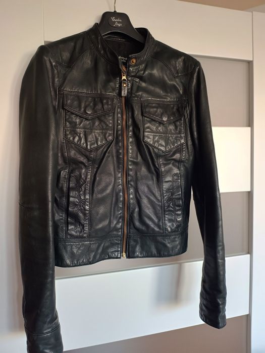 Kurtka skórzana damska