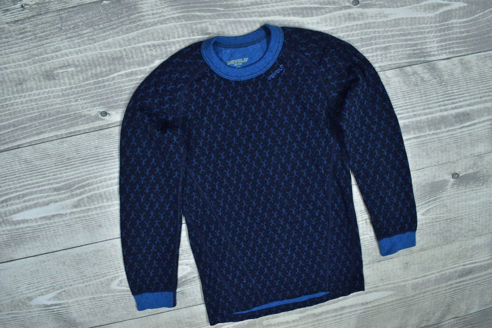 Devold Active Dziecięca Koszulka Termoaktywna Merino Wool 14