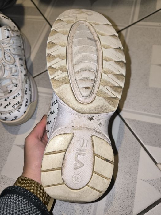 Buty FILA 36 Białe w napisy