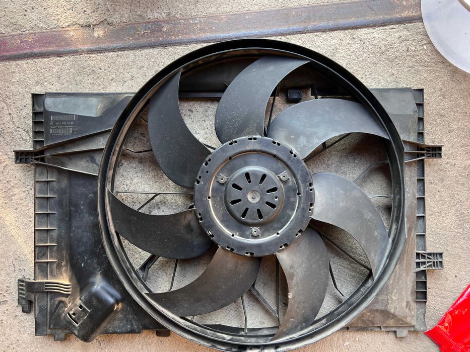 Вентилятор радіатора w203 TEMIC 600W