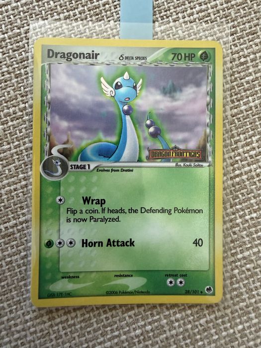 Carta pokemon Dragonair ex frontiers delta species reverse holo