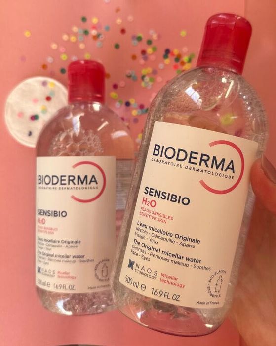 Bioderma Sensibio міцелярна вода