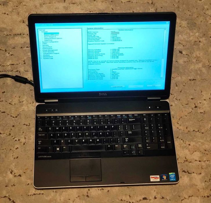 DELL Latitude E6540 - Core i7 4810MQ, ATi  Radeon HD 8790M, 16 GB RAM, 1 TB SSD + zasilacz