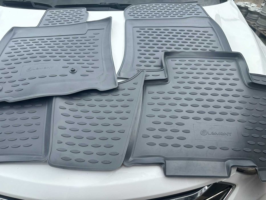 Новые ковры! TOYOTA PRADO-120 Оригинальные резиновые Коврики JAPAN