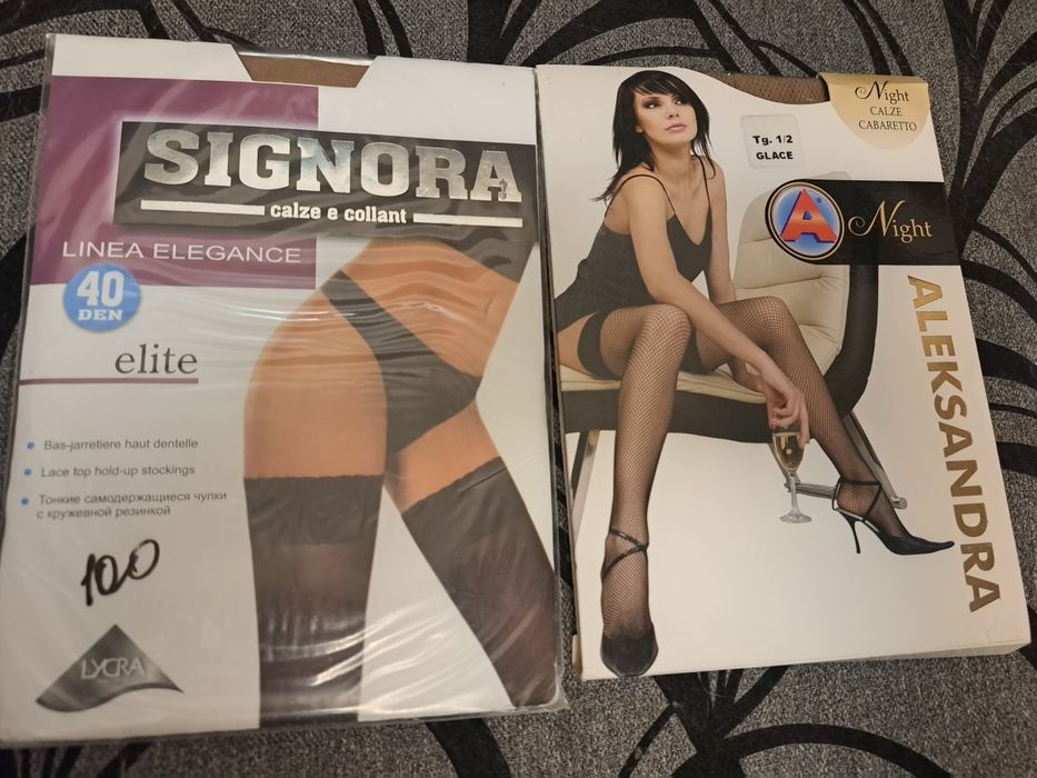 Чулки Signora и Alexandra