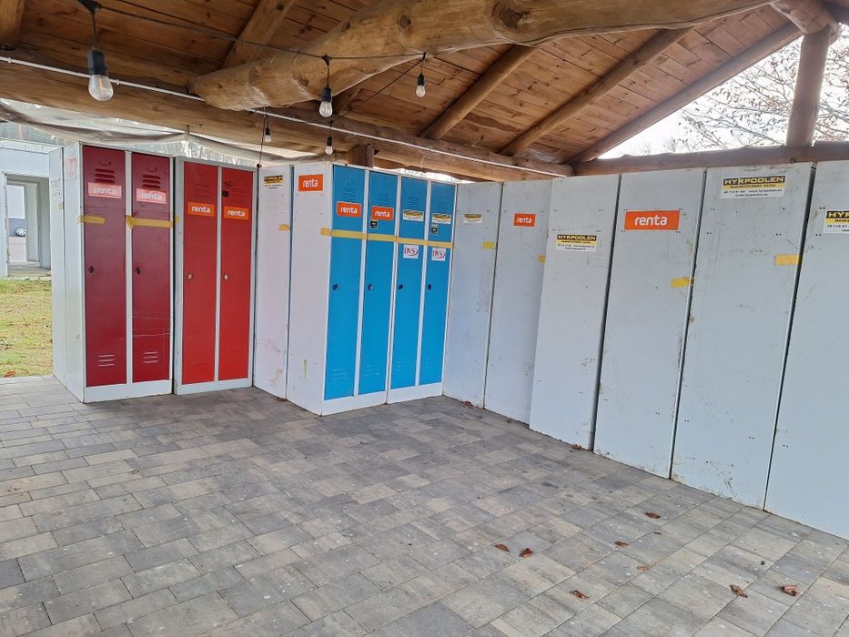 Szafka pracownicza BHP podwójna metalowa bardzo dobry stan