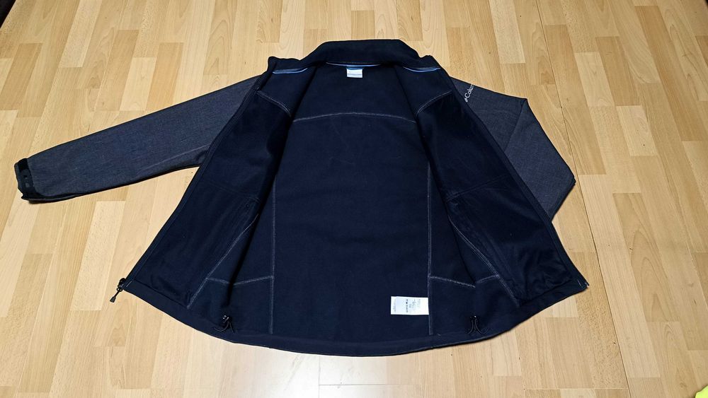 Męska kurtka turystyczna softshell COLUMBIA r.S stan idealny