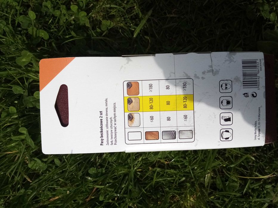 10szt. taśm papier ścierny do szlifierki taśmowej 75mmx457mm