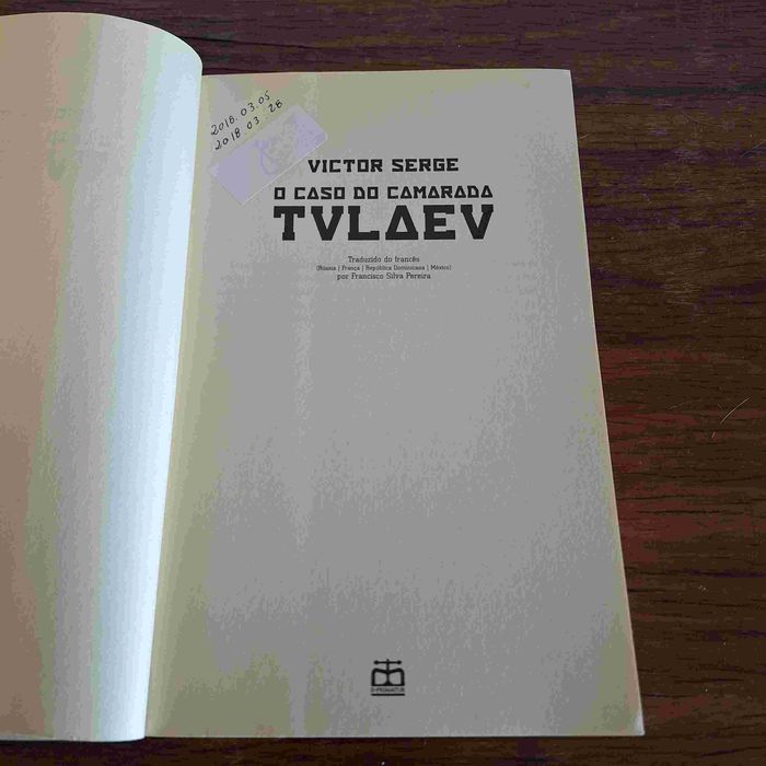 O Caso do Camarada Tulaev - Victor Serge
