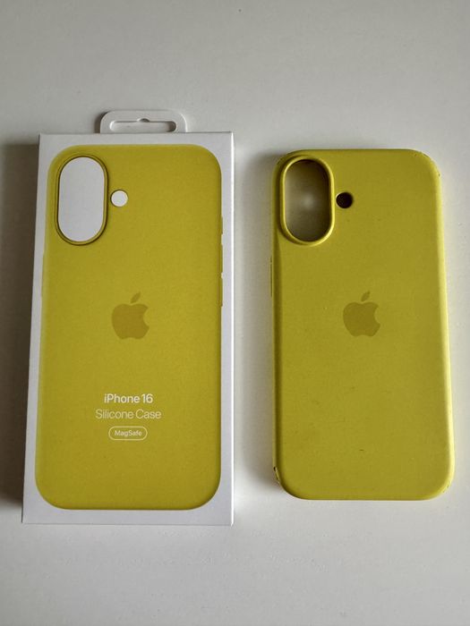Apple iPhone 16 Silicone Case MagSafe etui kolor Star Fruit MYY73ZM/A