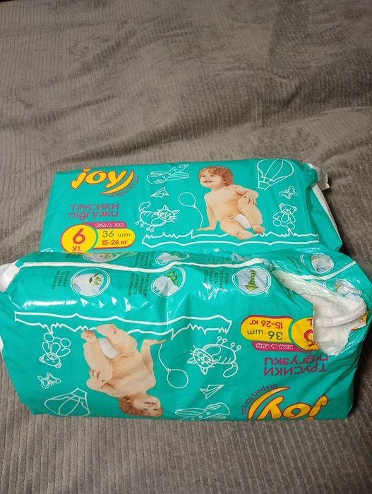 Памперсы    joy 6