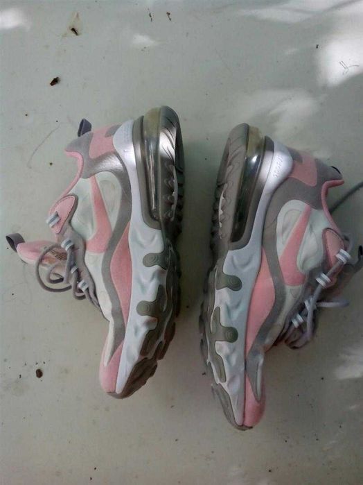 Кросівки Nike Air Max 270 React (GS) White (BQ0103-104)
