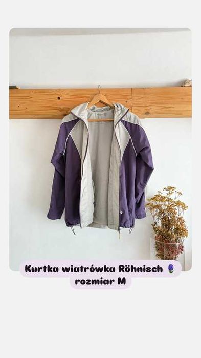 Kurtka damska wiatrówka na wiosnę sportowa do biegania Röhnisch M/ 38
