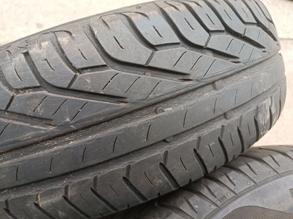 Felgi stalowe 14cali 5x100 plus opony i kołpaki SKODA
