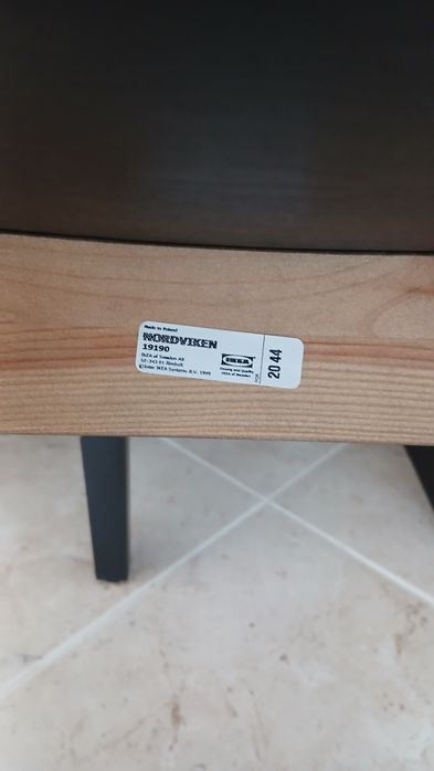Conjunto 4 cadeiras IKEA Nordviken