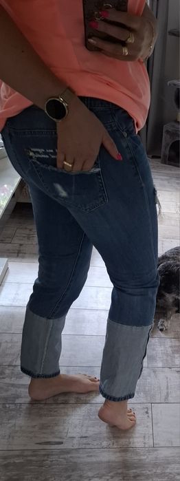 Jeansy 38 rezerved