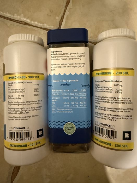 Омега 3 / омега 3 з вітаміном Д - виробник Данія