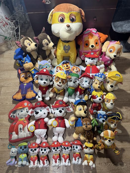 Мягкая игрушка щенячий патруль paw patrol распродажа