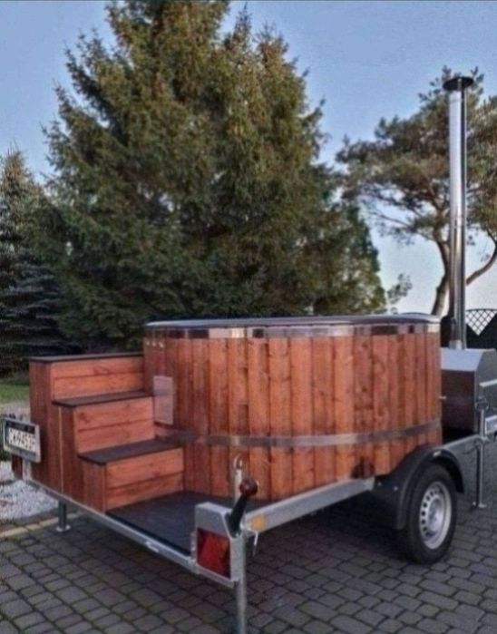 Balia na wynajem, mobilne SPA jacuzzi