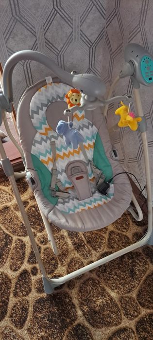 Продам дитячу колиску-гойдалку CARRELLO Nanny 3в1
