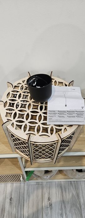 Lampa drewniana Loft