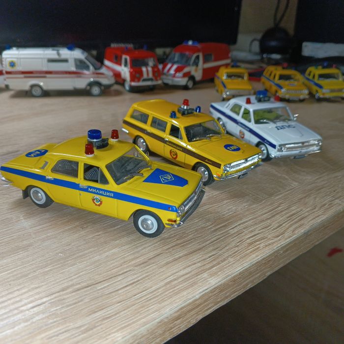 Моделі Гаи Милиция ДАІ DeAgostini деагустіні