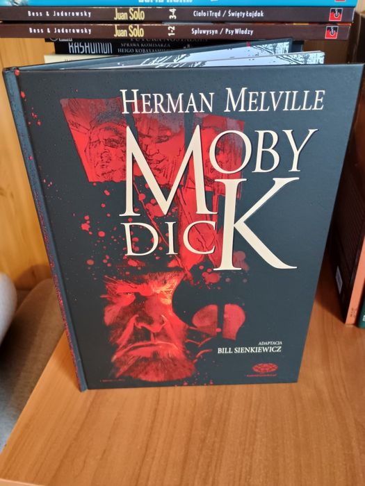 Moby Dick Bill Sienkiewicz autograf