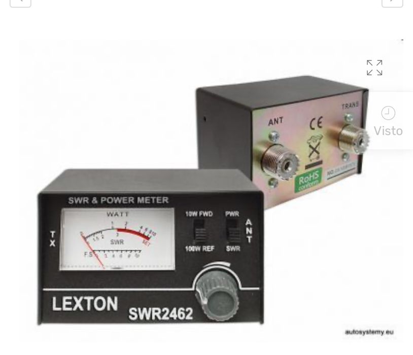 Radio CB + Antena+MedidorSWR