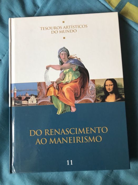 Seis livros da coleção Tesouros Artísticos do Mundo