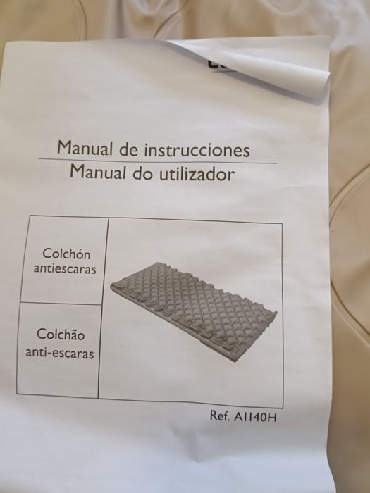 Colchão anti escaras novo