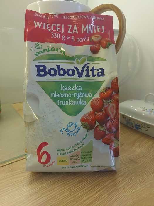 Kaszka bobovita mleczno ryzowa