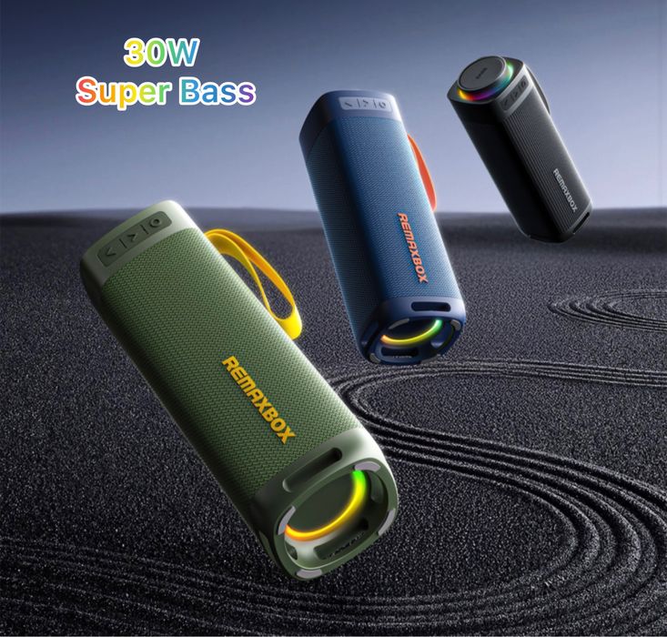 Premium Bluetooth колонка Remax 30W портативна акустика