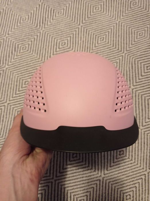 Różowy kask do jazdy konnej 51-54cm