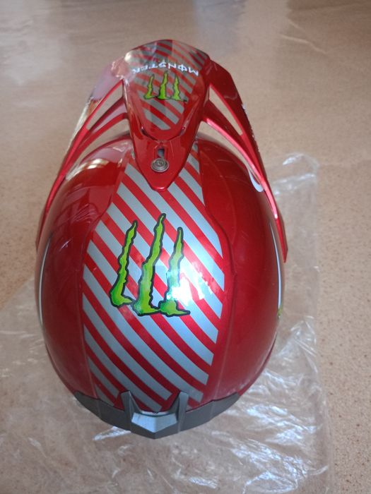 Nowy kask cross.
