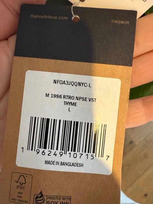 Nowa Kamizelka uniseks The North Face L