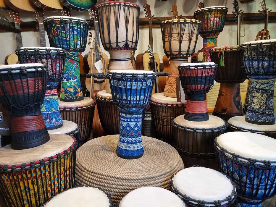 Djembe Ever Play 8" medium 40 cm naturalna skóra bęben afrykański mod1