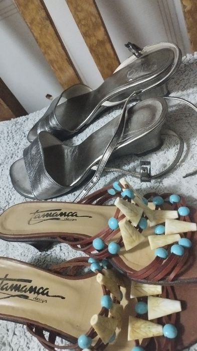 Sandálias 2 pares 36