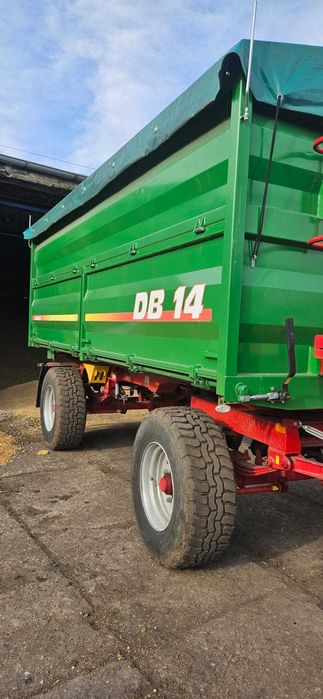 Przyczepa rolnicza dwuosiowa DB14