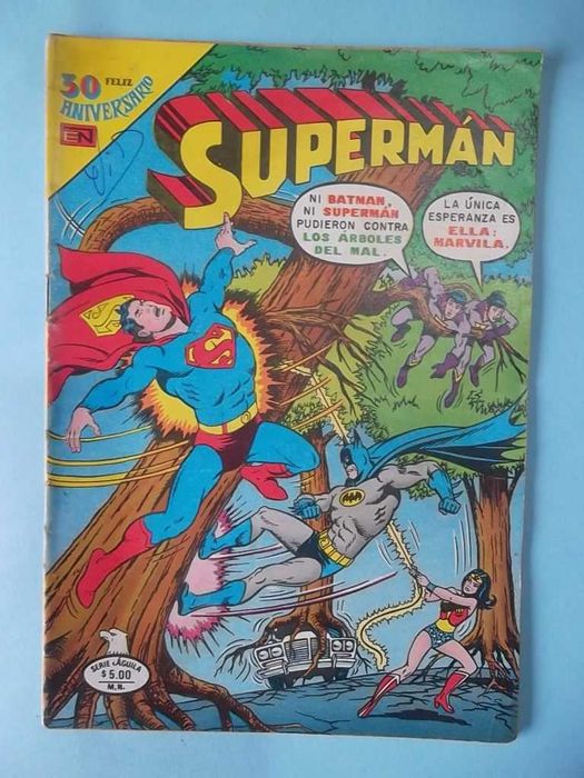 SUPERMAN - Edição MEXICANA - Várias revistas dos anos 70