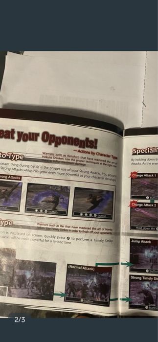 Manual jogo Ps3 Ken’s Rage Fist of the North Star