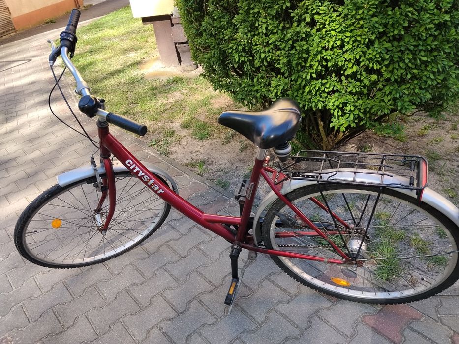 Rower damka koła 28