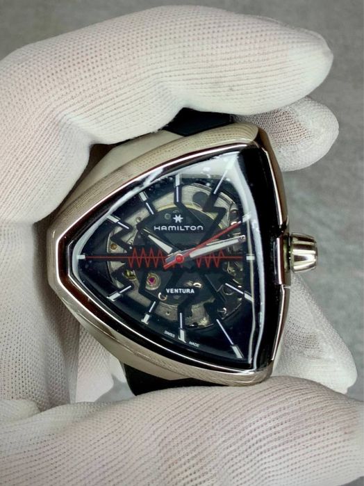Hamilton Ventura Elvis silver 50mm Чоловічий Годинник