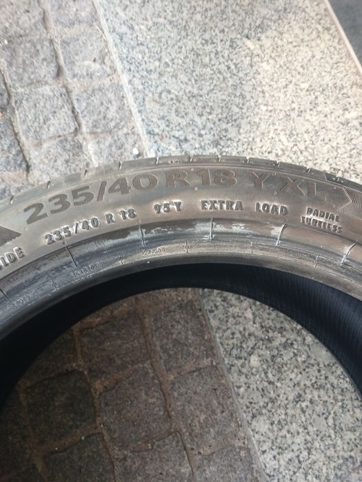 2 pneus 235 40 r18 continental