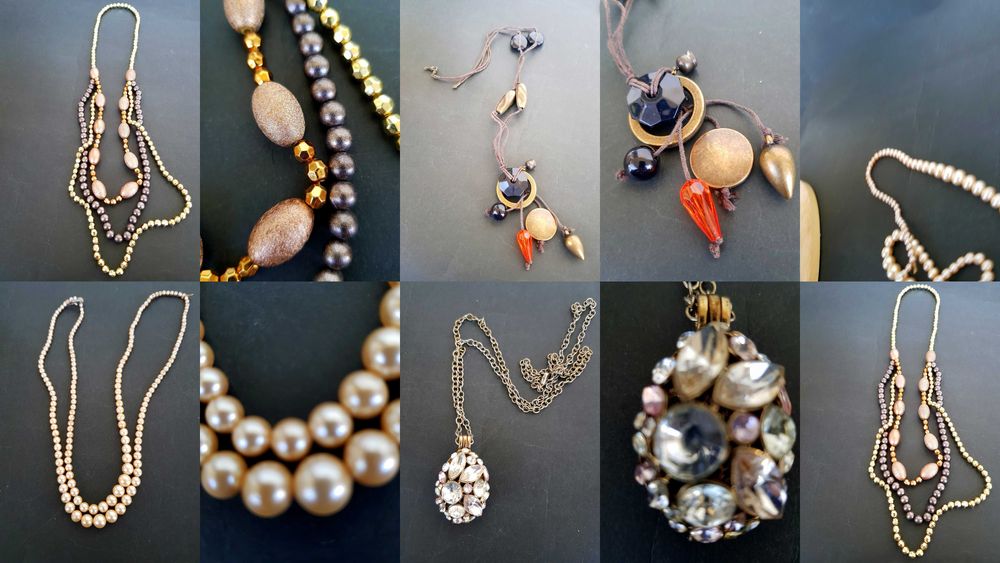 Biżuteria naszyjniki wisiorki bransoletki kolczyki