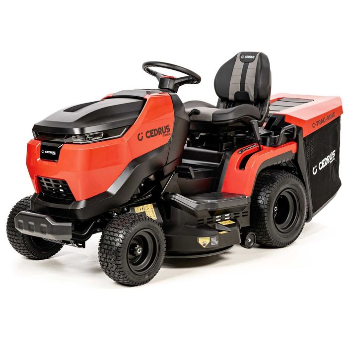 Traktorek Ogrodowy Kosiarka Cedrus Premium C-TRAC 93HC Dwa Cylindry Hydrostat Kosz Mulczowanie Raty 0%